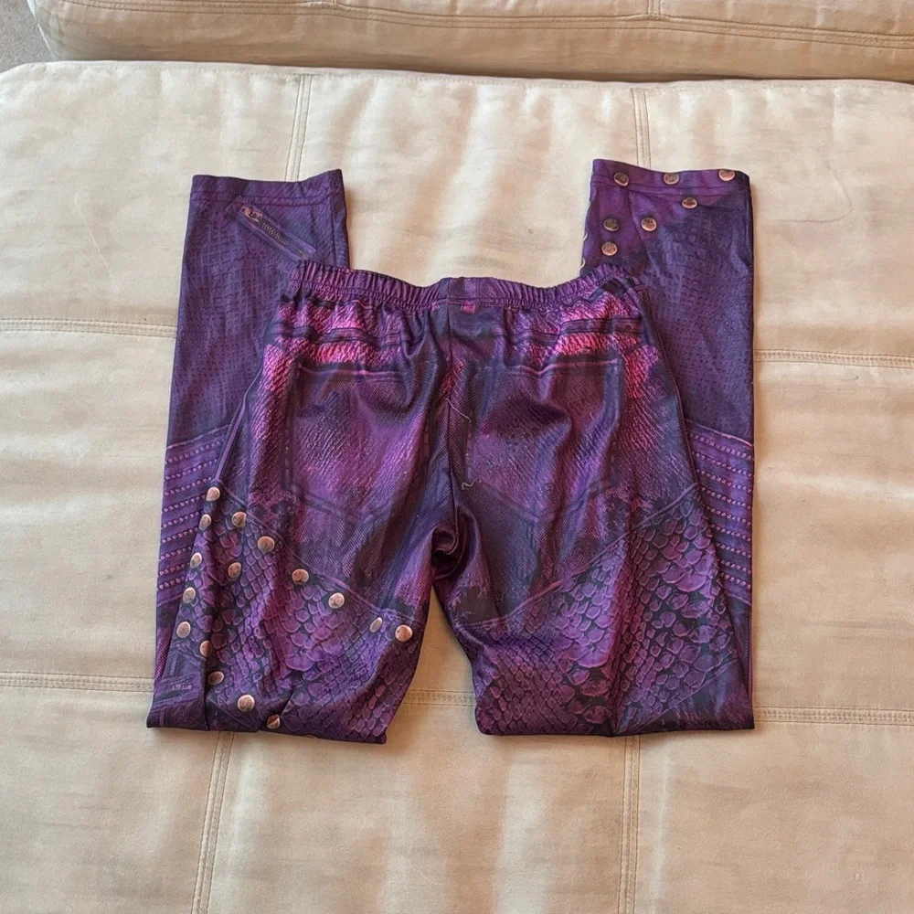 Disney Mal Descendants Costume size 9/10 - Picture 5 of 7
